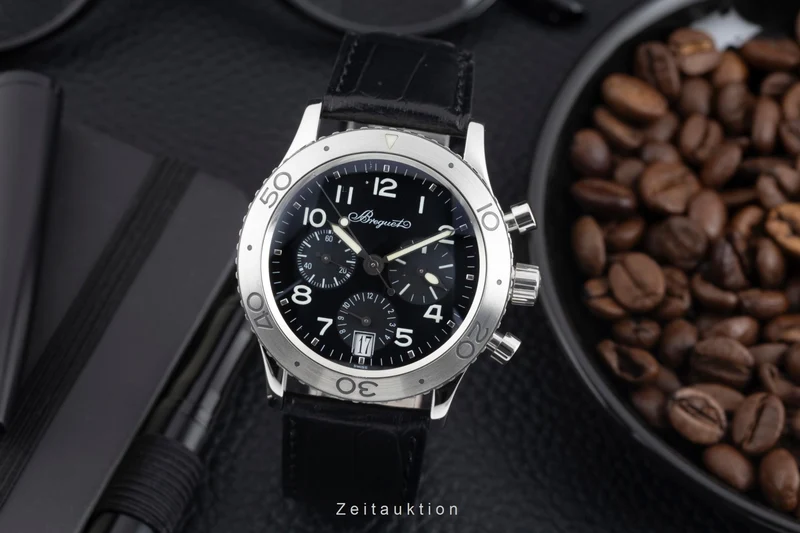 Breguet Type XX chronograph steel automatic men's watch 3820 [2600609]