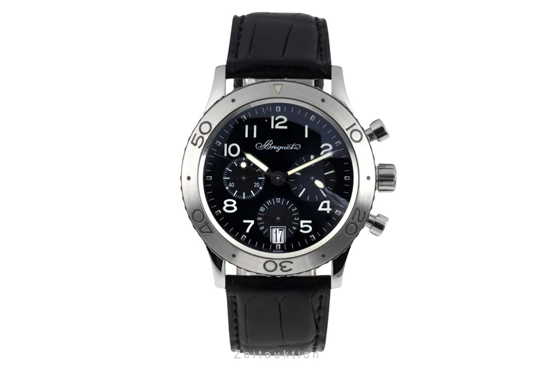 Breguet Type XX chronograph steel automatic men's watch 3820 [2600609]