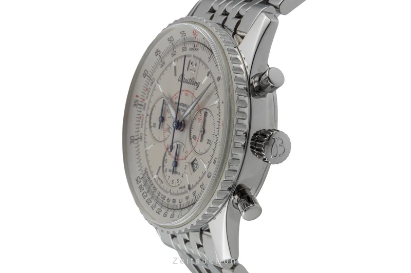 Breitling Montbrillant chronograph steel automatic men's watch A41330 [2600872]