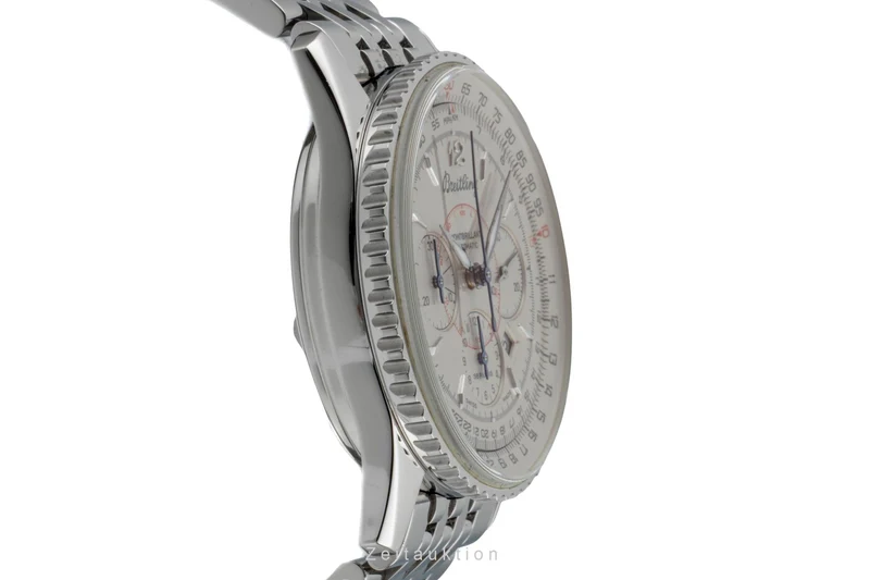 Breitling Montbrillant chronograph steel automatic men's watch A41330 [2600872]