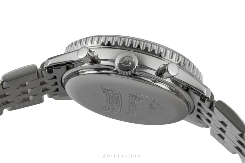 Breitling Montbrillant chronograph steel automatic men's watch A41330 [2600872]