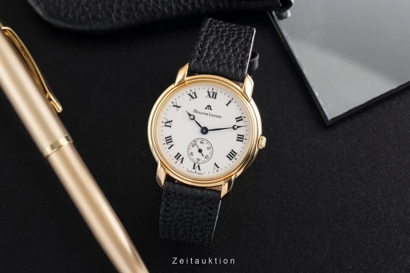 Maurice Lacroix Mecanique gilt-brass manual winding men's watch 4905 [2600220]