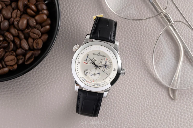 Jaeger LeCoultre Master Geographic steel automatic men's watch Q1508420 ,147.8.57.S [2506371]