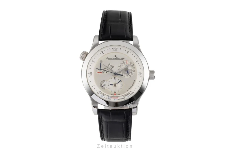Jaeger LeCoultre Master Geographic steel automatic men's watch Q1508420 ,147.8.57.S [2506371]