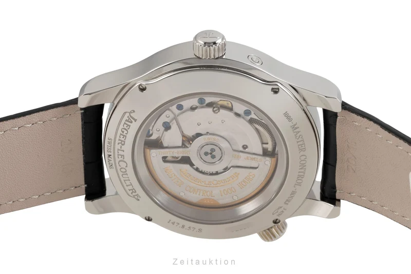 Jaeger LeCoultre Master Geographic steel automatic men's watch Q1508420 ,147.8.57.S [2506371]