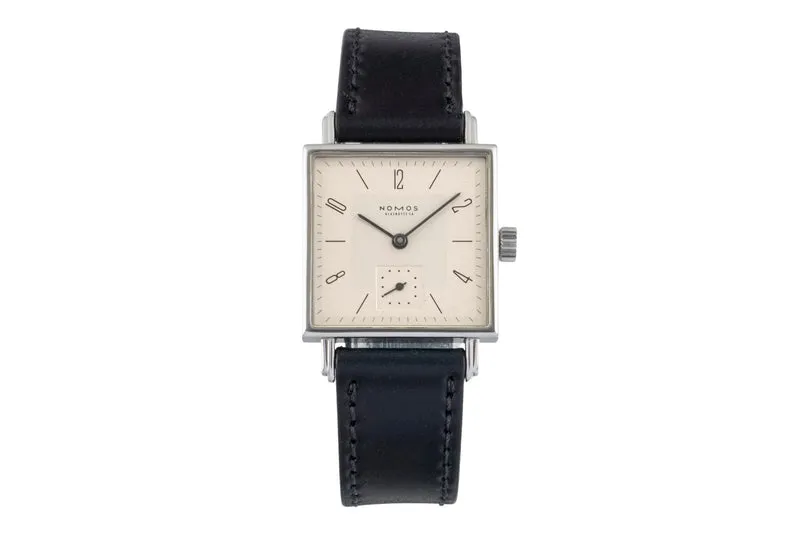 Nomos Tetra steel manual winding men's watch 401 [2600411]