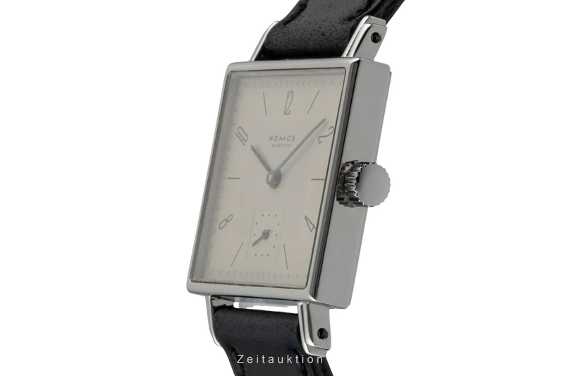 Nomos Tetra steel manual winding men's watch 401 [2600411]