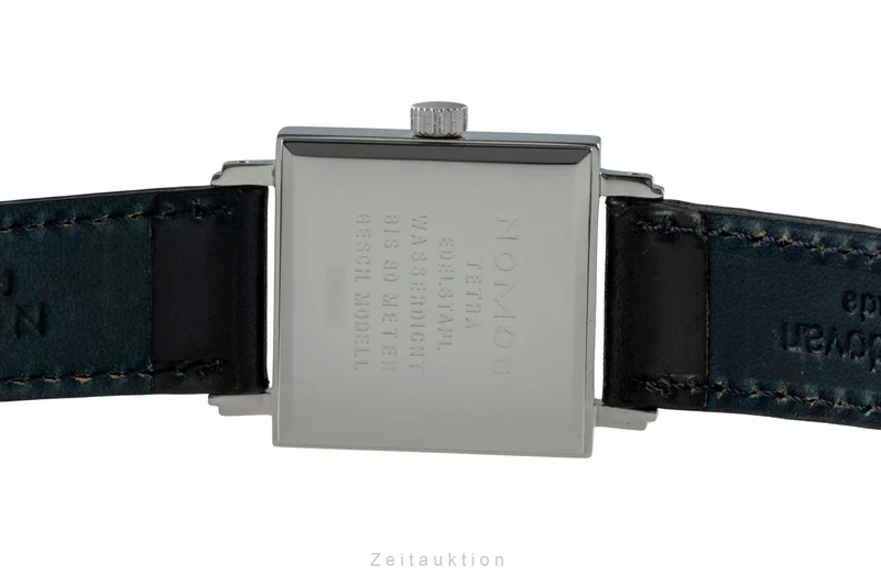 Nomos Tetra steel manual winding men's watch 401 [2600411]