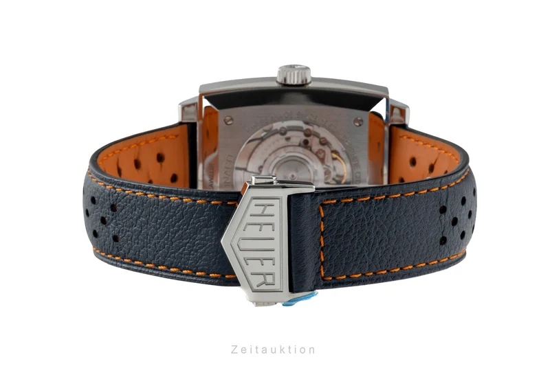 Tag Heuer Monaco chronograph steel automatic men's watch CAW211R.FC6401 LP: 8050EUR [2601043]
