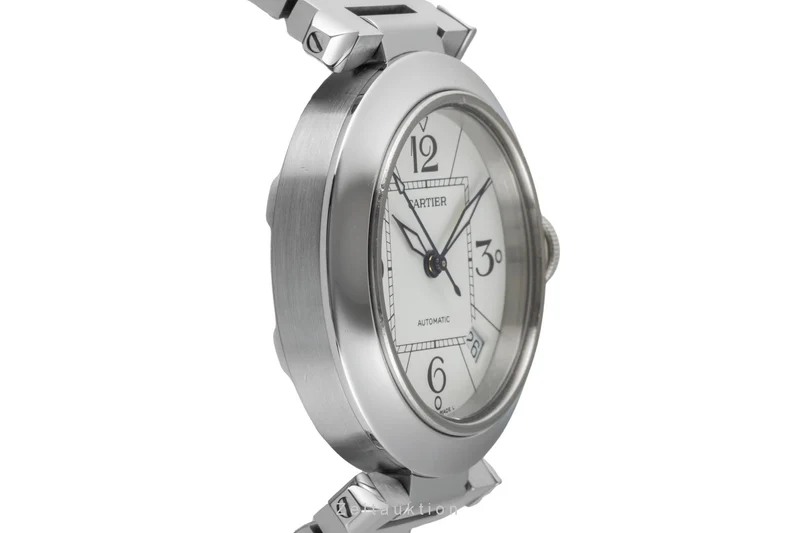 Cartier Pasha steel automatic men's watch W31074M7 [2600327]