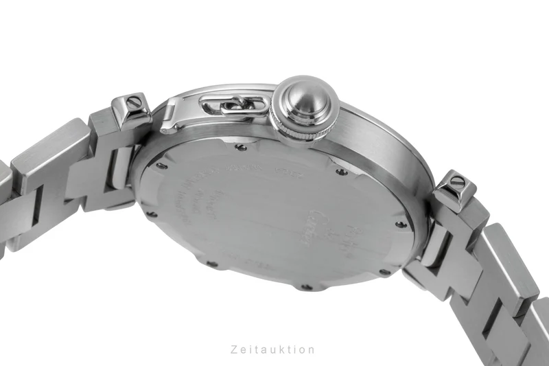 Cartier Pasha steel automatic men's watch W31074M7 [2600327]