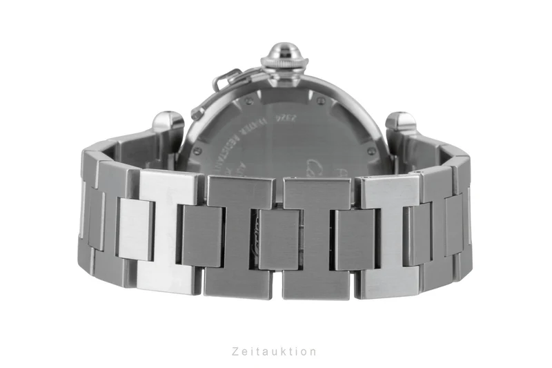 Cartier Pasha steel automatic men's watch W31074M7 [2600327]
