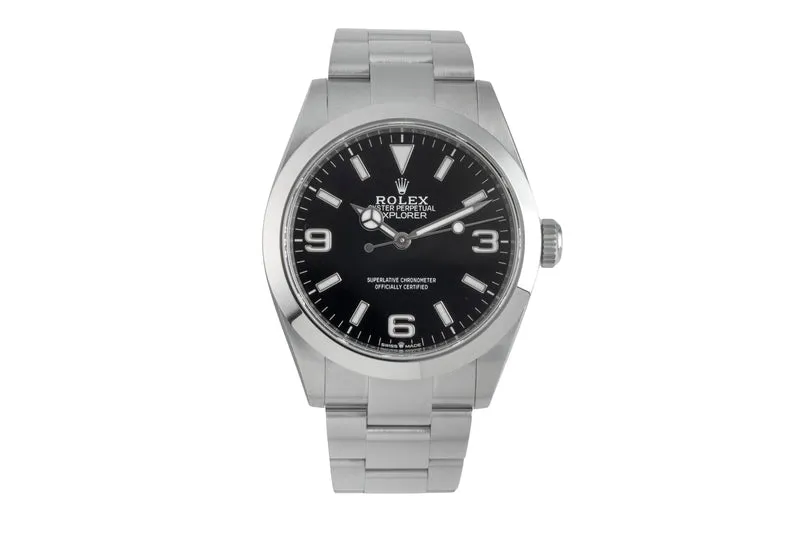 Rolex Explorer steel automatic men's watch 224270 [2600922]