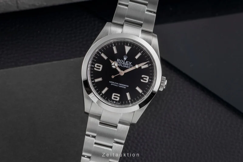 Rolex Explorer steel automatic men's watch 224270 [2600922]