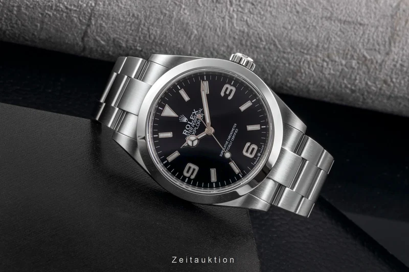 Rolex Explorer steel automatic men's watch 224270 [2600922]