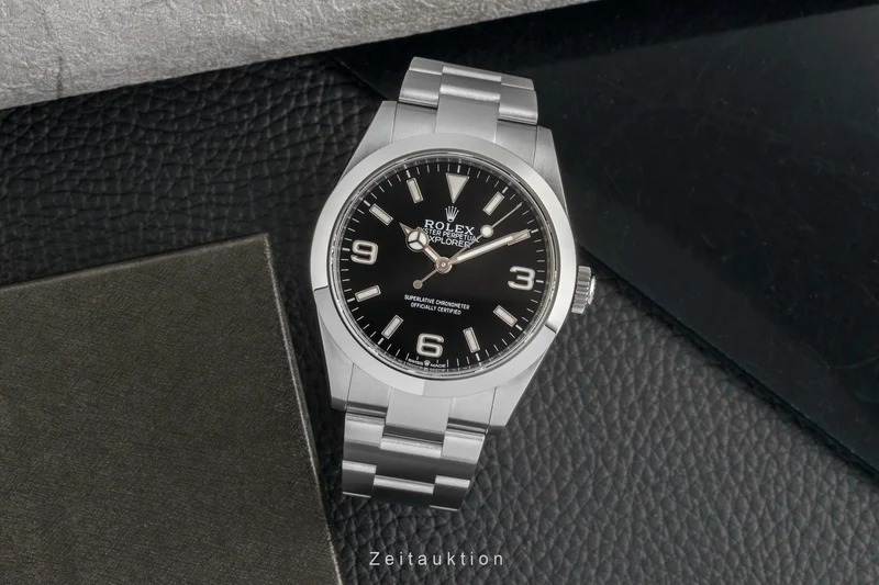 Rolex Explorer steel automatic men's watch 224270 [2600922]