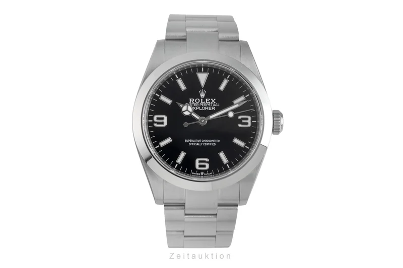Rolex Explorer steel automatic men's watch 224270 [2600922]
