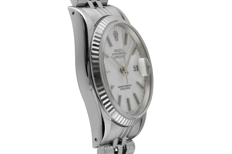 Rolex Datejust steel / white gold automatic men's watch 16234 [2600509]