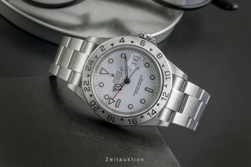 Rolex Explorer II steel automatic men's watch 16570 [2600660]