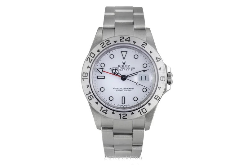 Rolex Explorer II steel automatic men's watch 16570 [2600660]