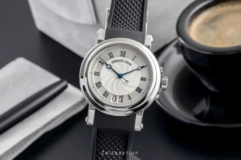 Breguet Marine steel automatic men's watch 5817 ST/12/SV0 [2507324]