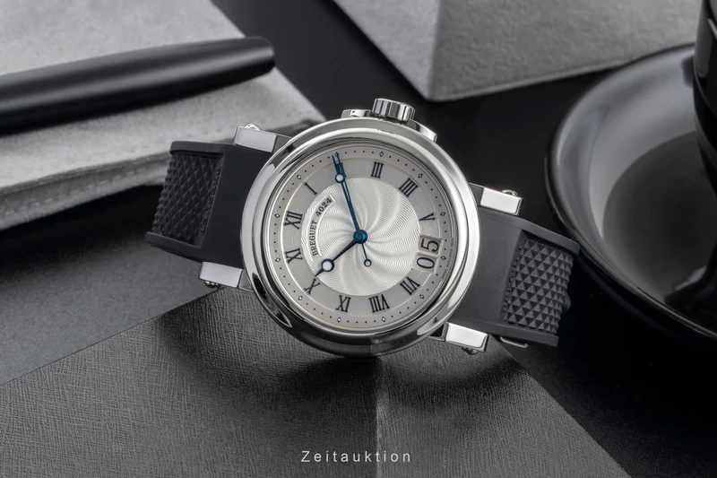 Breguet Marine steel automatic men's watch 5817 ST/12/SV0 [2507324]