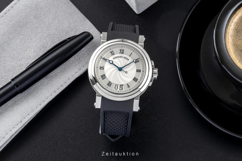Breguet Marine steel automatic men's watch 5817 ST/12/SV0 [2507324]