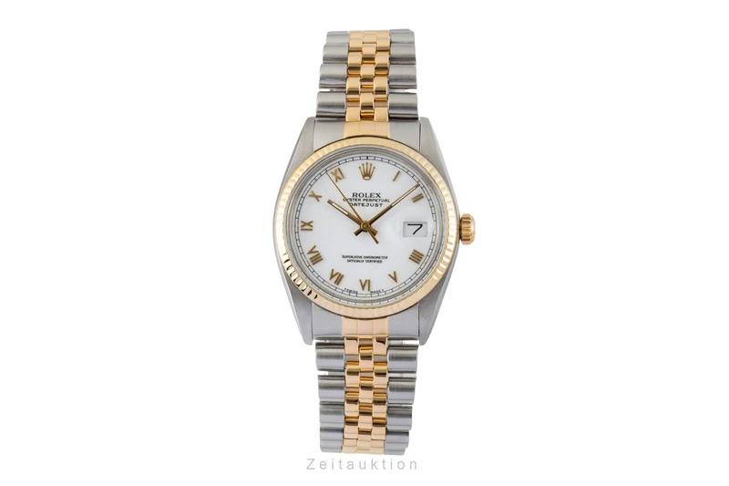 Rolex Datejust steel / gold automatic men's watch 16013 Vintage [2600946]