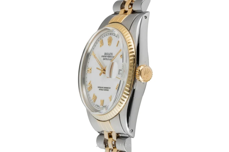 Rolex Datejust steel / gold automatic men's watch 16013 Vintage [2600946]