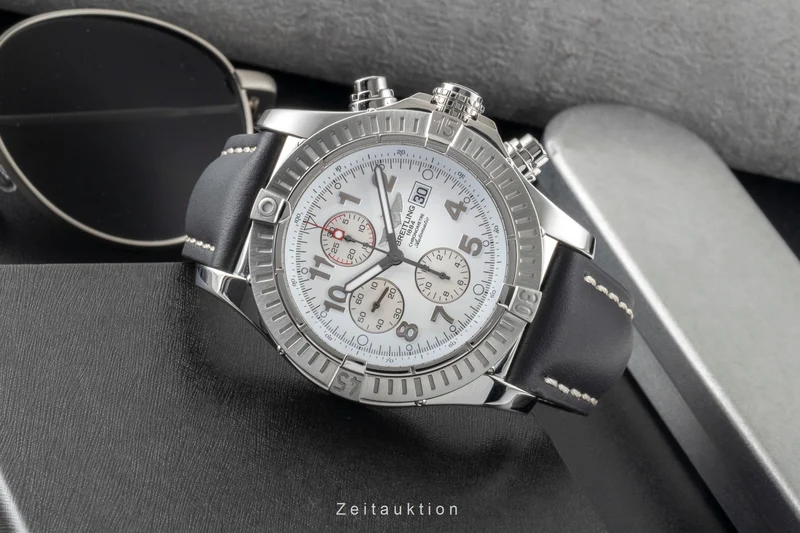 Breitling Super Avenger chronograph steel automatic men's watch A13370 [2601018]
