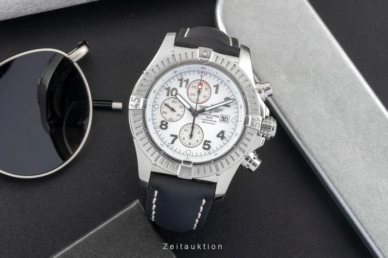 Breitling Super Avenger chronograph steel automatic men's watch A13370 [2601018]