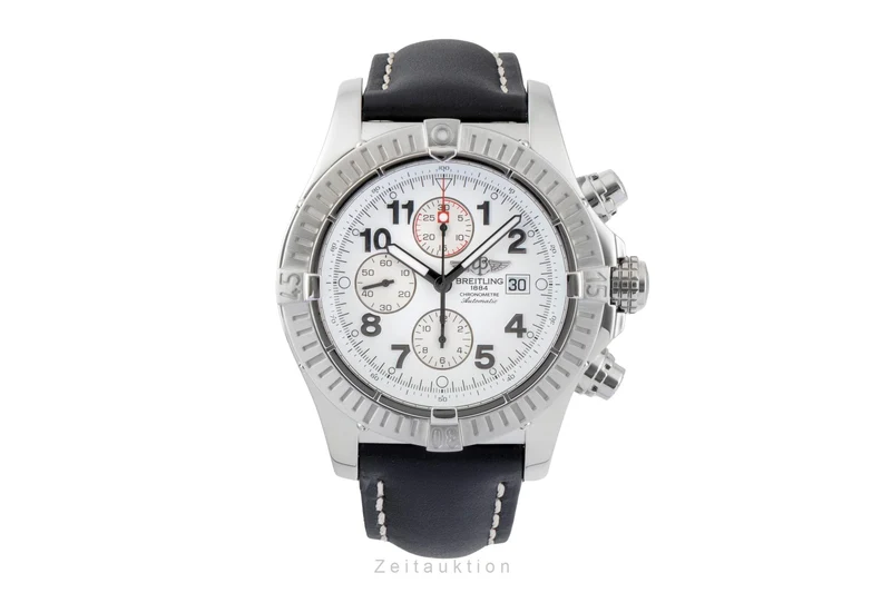 Breitling Super Avenger chronograph steel automatic men's watch A13370 [2601018]