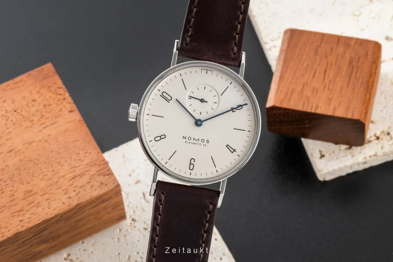 Nomos Tangente steel manual winding men's watch Lävograph Limited [2601103]