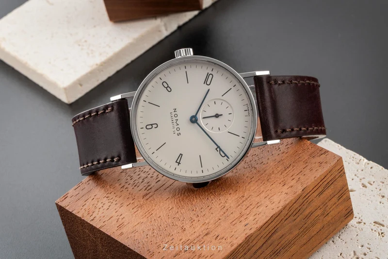 Nomos Tangente steel manual winding men's watch Lävograph Limited [2601103]