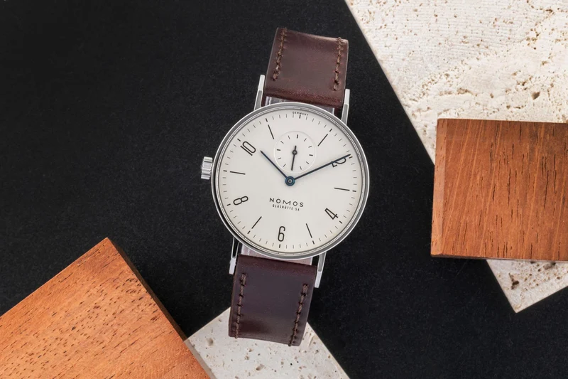 Nomos Tangente steel manual winding men's watch Lävograph Limited [2601103]