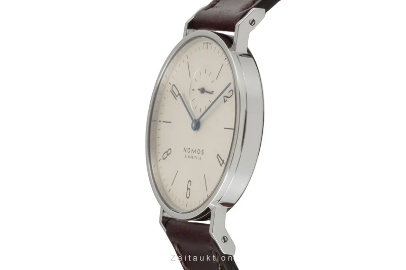Nomos Tangente steel manual winding men's watch Lävograph Limited [2601103]