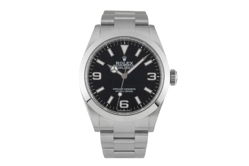Rolex Explorer steel automatic men's watch 224270 [2601068]
