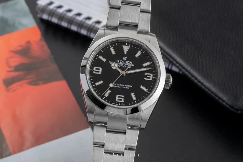 Rolex Explorer steel automatic men's watch 224270 [2601068]