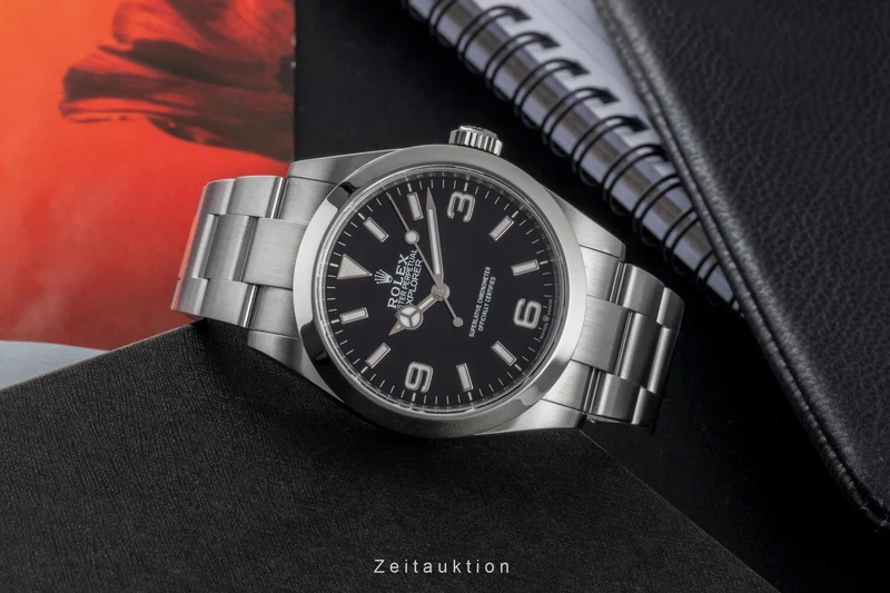 Rolex Explorer steel automatic men's watch 224270 [2601068]