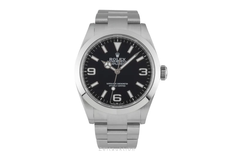 Rolex Explorer steel automatic men's watch 224270 [2601068]