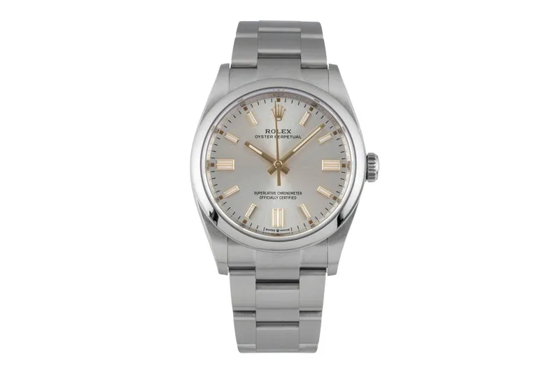 Rolex Oyster Perpetual steel automatic men's watch 126000 [2600875]