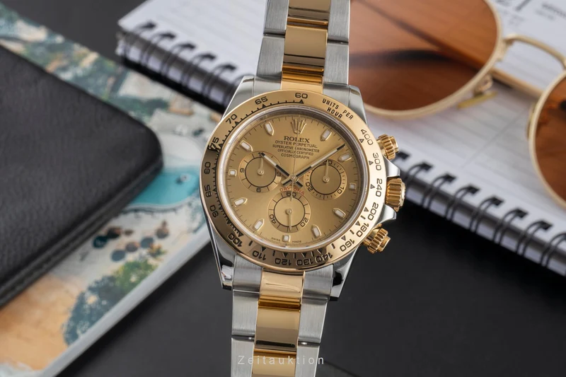 Rolex Daytona chronograph steel / gold automatic men's watch 116503 [2601025]