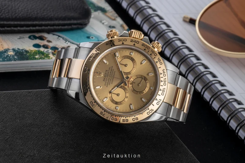 Rolex Daytona chronograph steel / gold automatic men's watch 116503 [2601025]