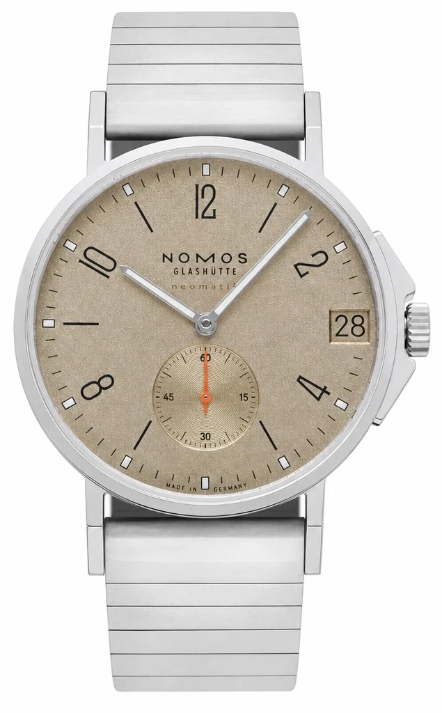 NOMOS Glashütte Ahoi neomatik 38 Datum Sand