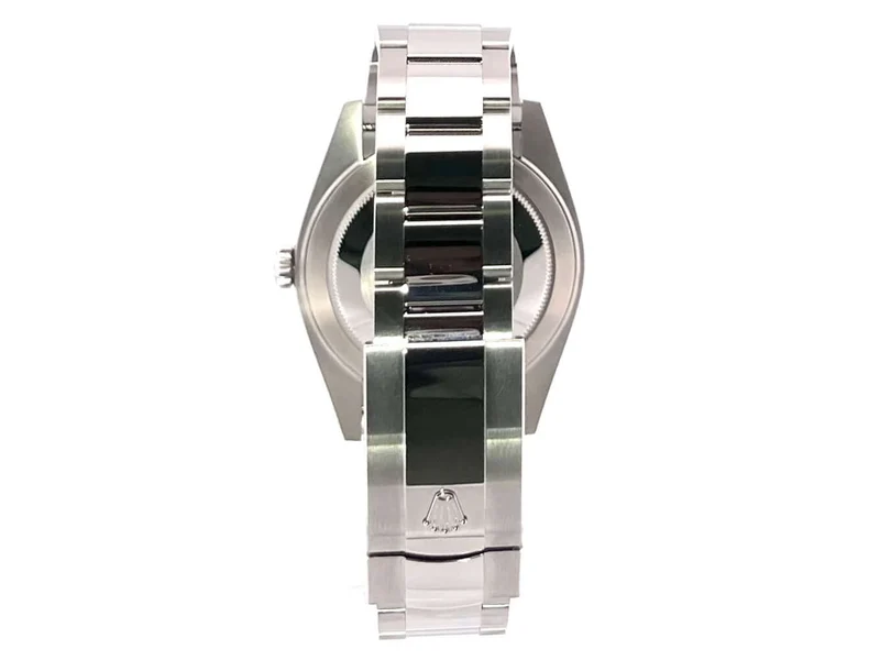 Rolex Datejust 41 Edelstahl Weißgold 126334 Blau Riffelmuster