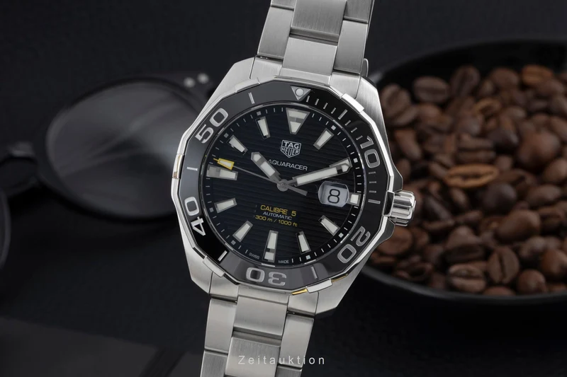 Tag Heuer Aquaracer steel automatic men's watch WAY201A.BA0927 [2600845]