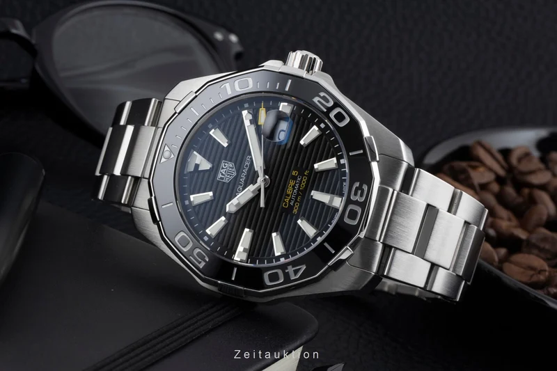 Tag Heuer Aquaracer steel automatic men's watch WAY201A.BA0927 [2600845]