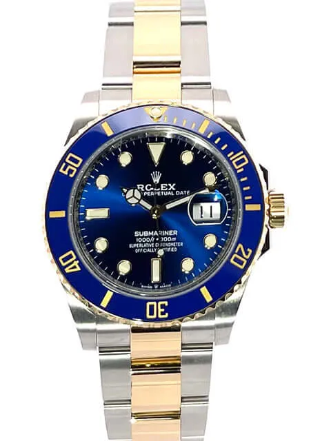 Rolex Submariner Date 41 Edelstahl Gelbgold 126613LB