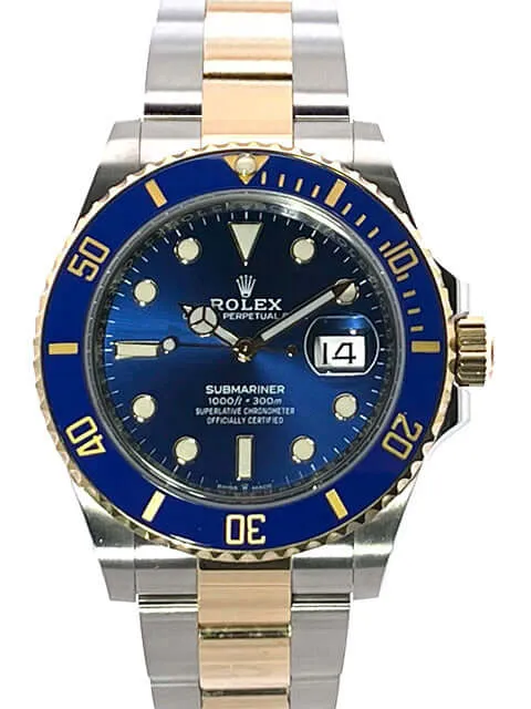 Rolex Submariner Date 41 Edelstahl Gelbgold 126613LB