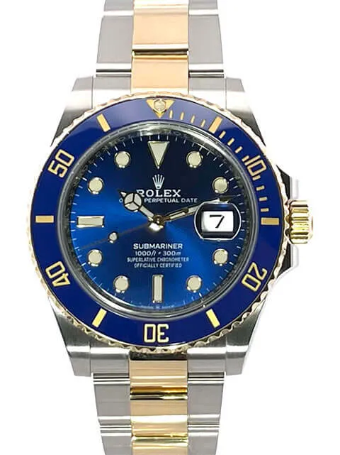 Rolex Submariner Date 41 Edelstahl Gelbgold 126613LB